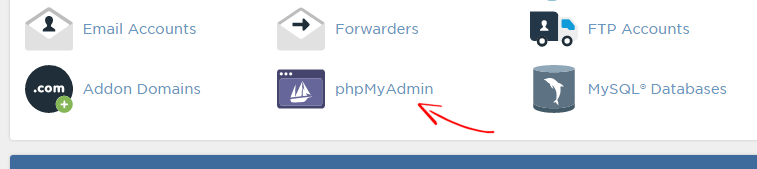 Găzduiește phpMyAdmin