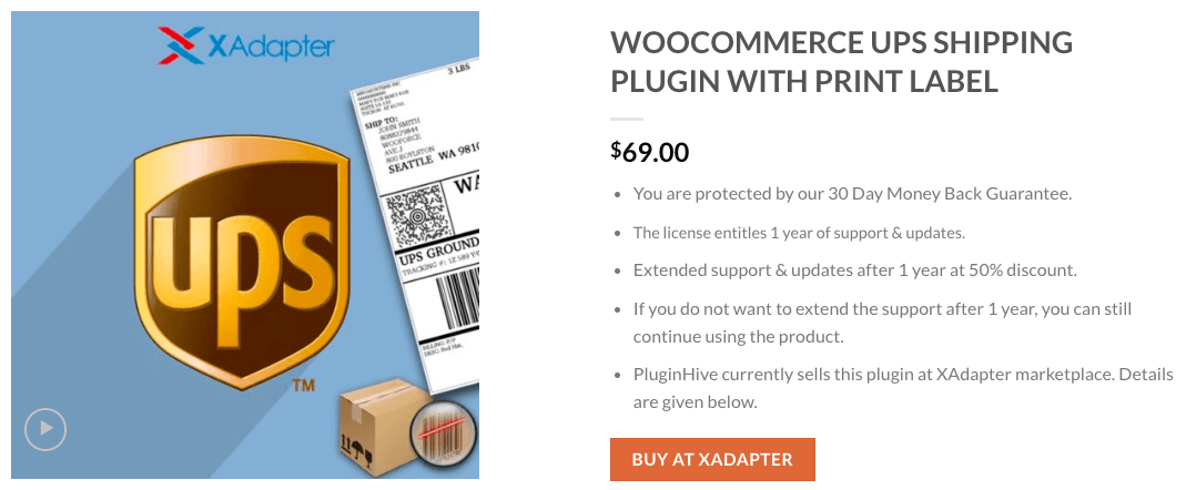 WooCommerce UPS Versand-Plugin