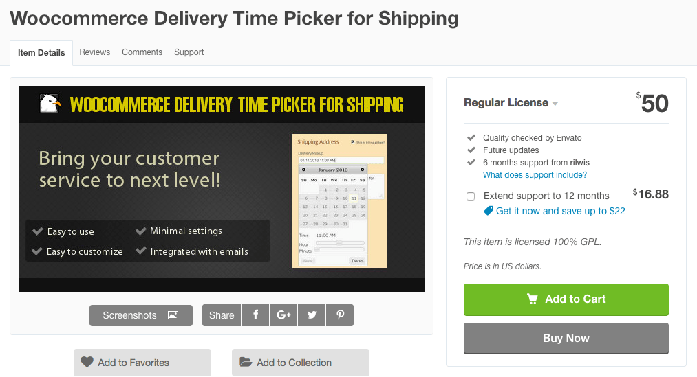 WooCommerce Delivery Time Picker für den Versand