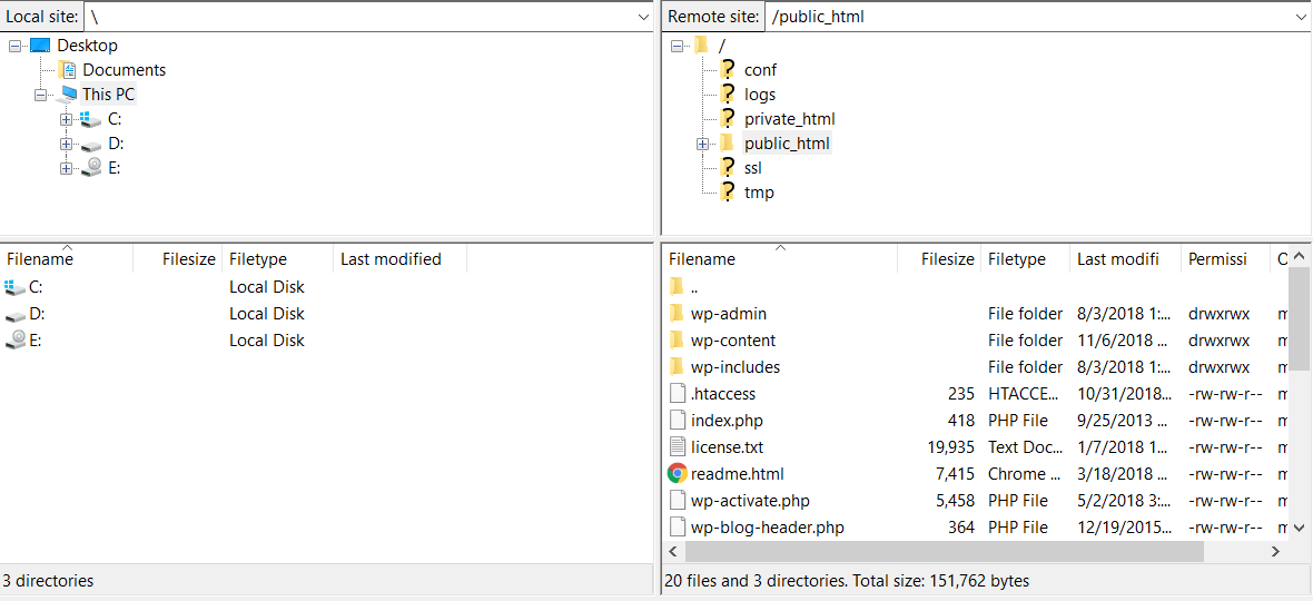 Connect to FTP 2