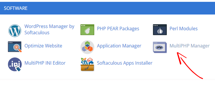 PHP Manager cPanel