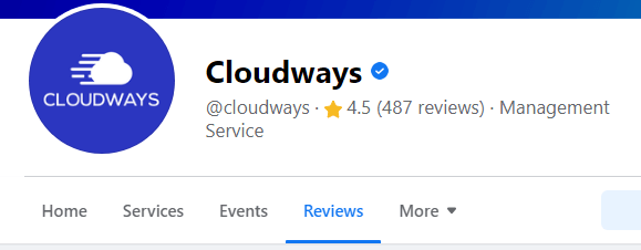 Cloudways reviews on Facebook