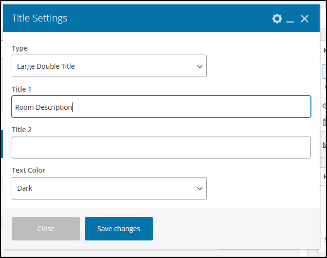 WPBakery 標題設置