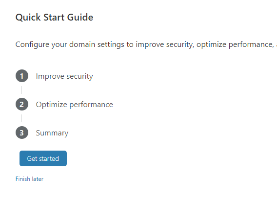 Cloudflare Settings