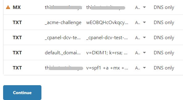 Cloudflare DNS management