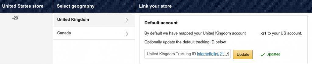 amazon-onelink-set-default-tracking-id