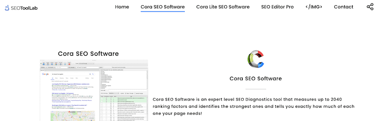 Perangkat Lunak Cora Seo