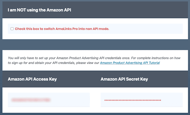 Amalinks Pro Amazon Api'yi Ekleyin