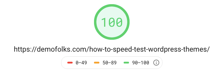 Hasilkan tekan 100 Pagespeed Score