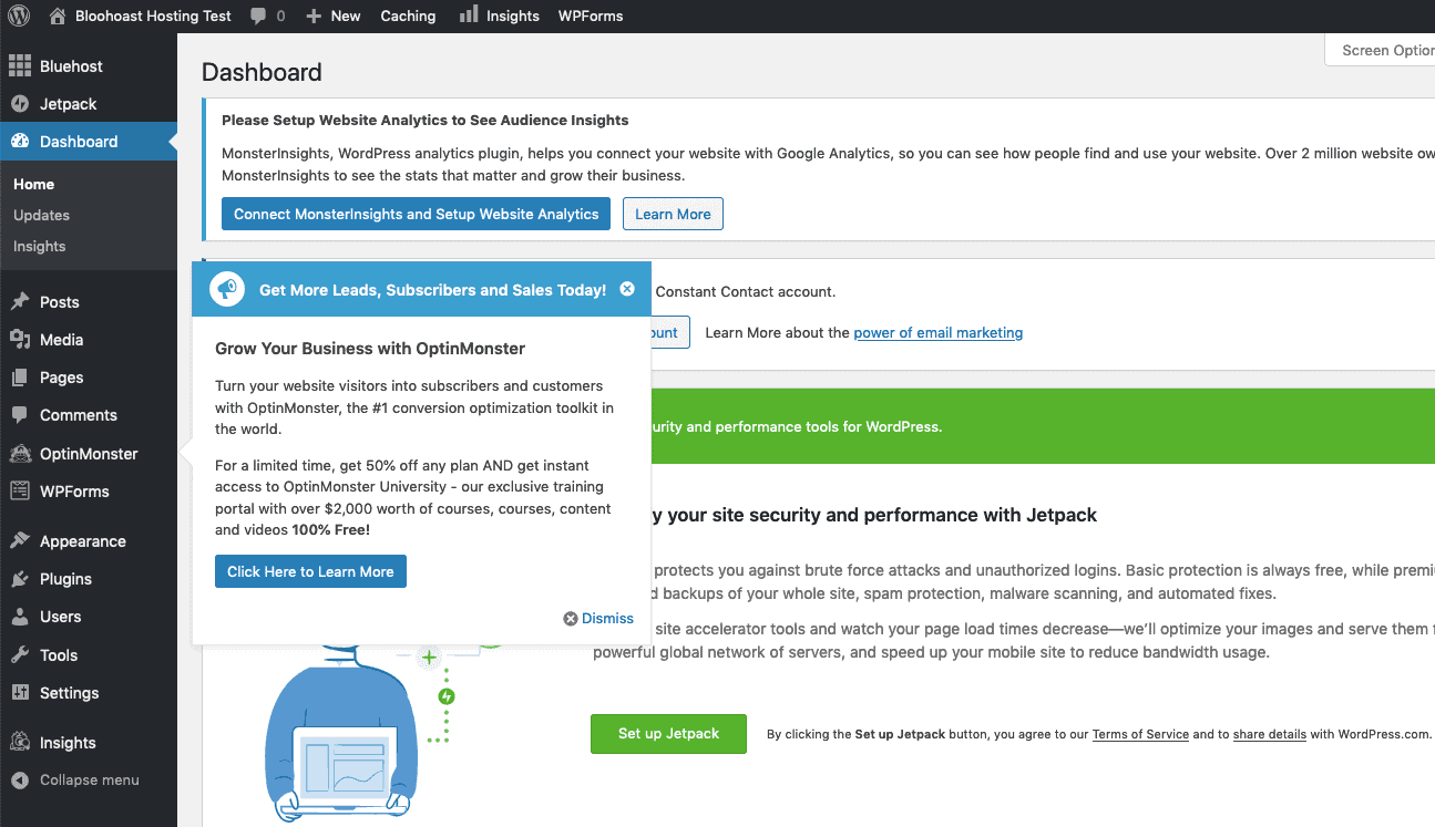 Yeni WordPress Kontrol Paneli