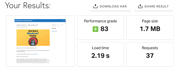 Bluehost Cloudflare Pingdom