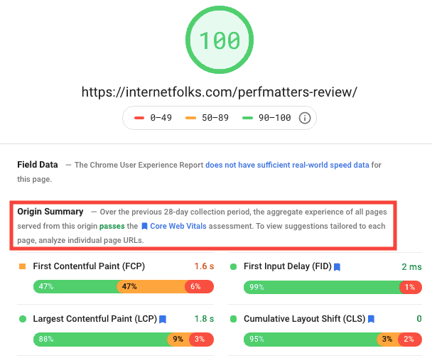 İnternet Halkı Temel Web Verileri Pagespeed Insight