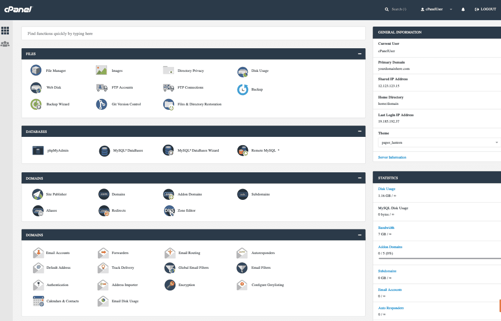 Cloudways против Cpanel