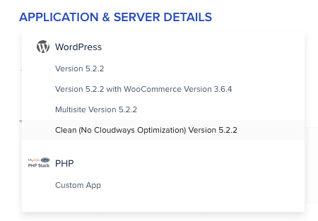 Cloudways Установить WordPress