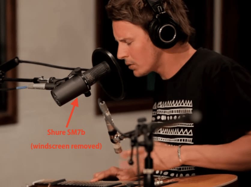 Ben Howard Shure Sm7b Ön Cam Kaldırıldı