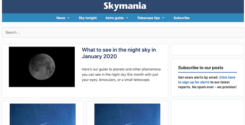 Generatepress Örnekleri Skymania