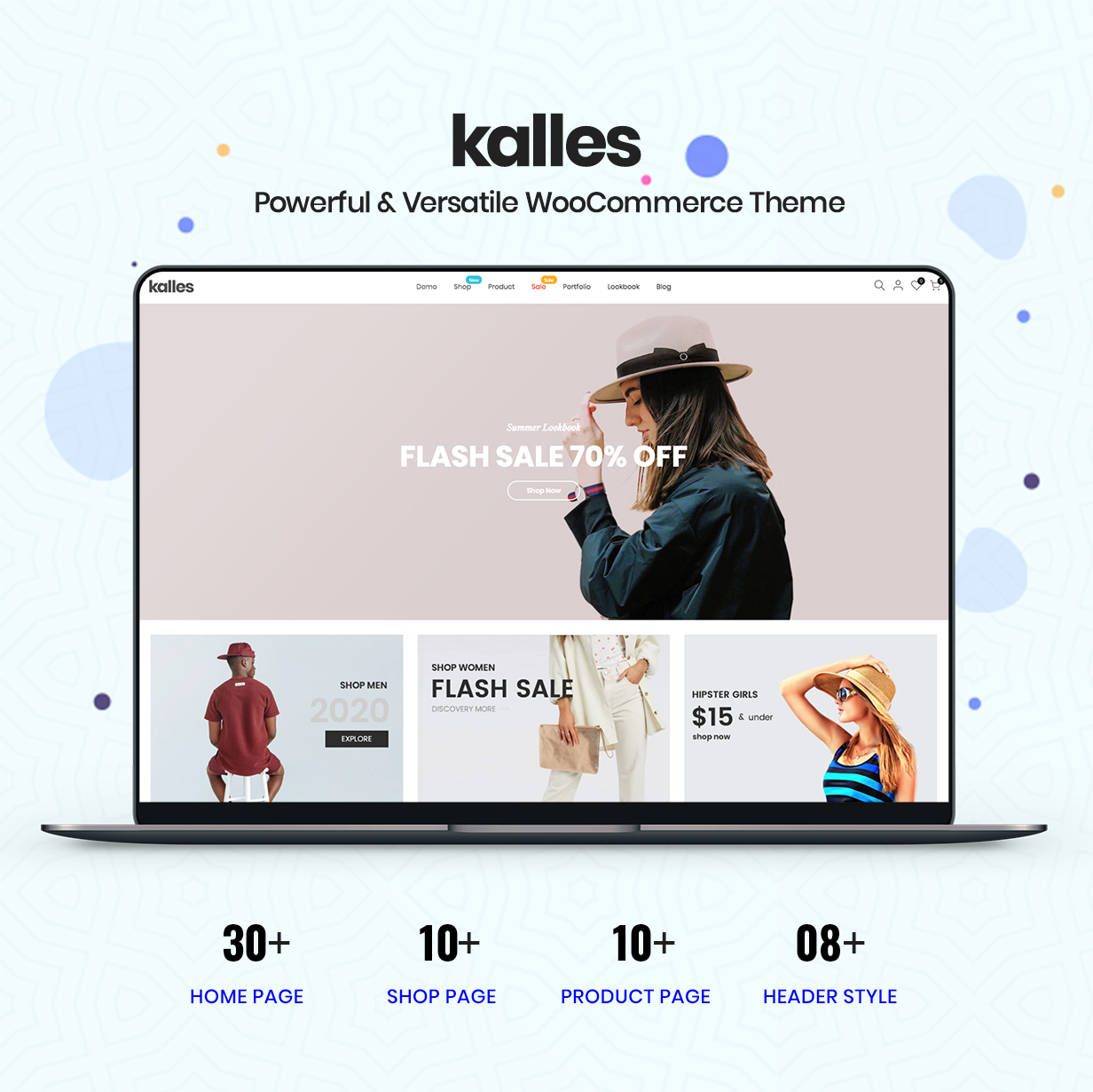 kalles woocommerce 主題