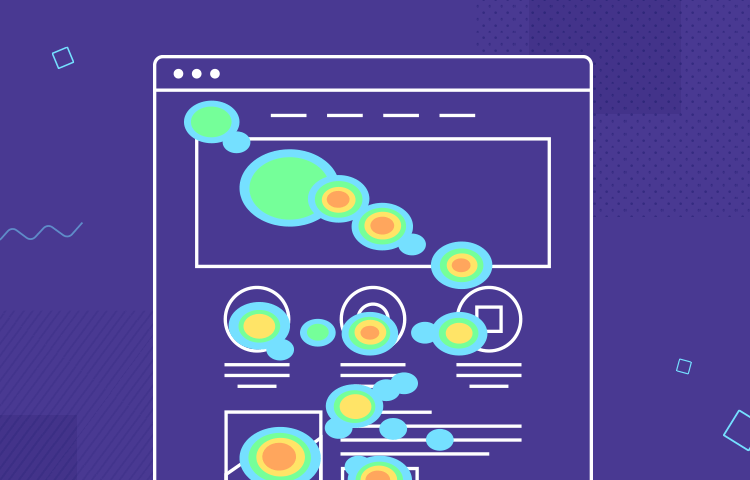 Heatmap für Website-Engagement