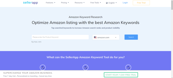 Amazon Keyword Research