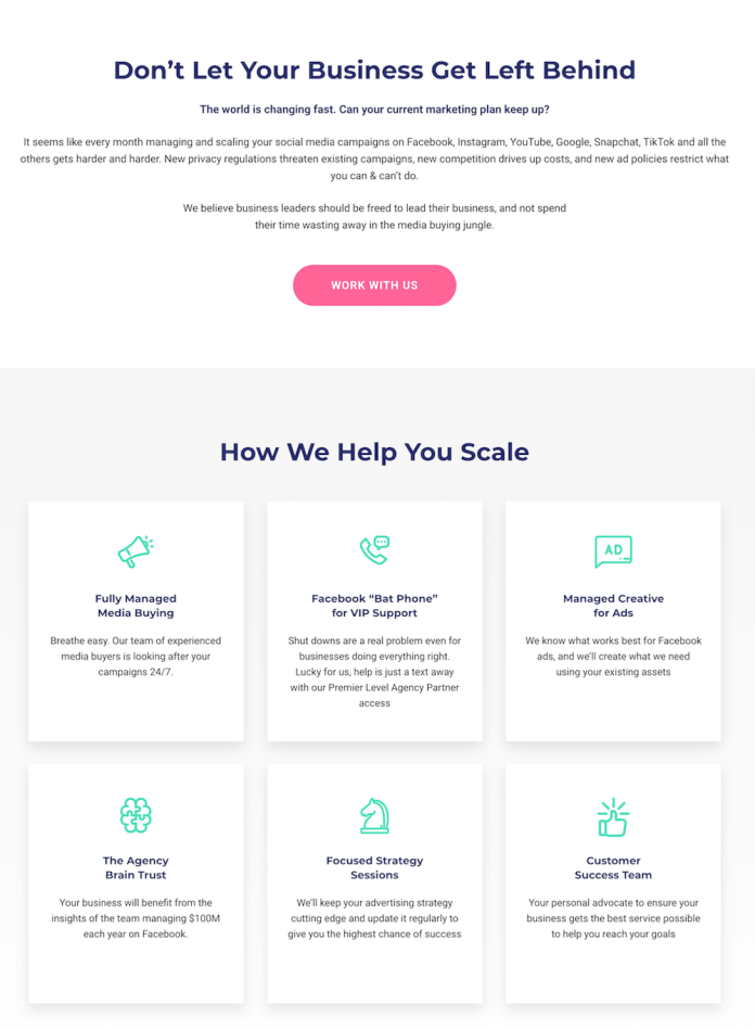 Landing Page