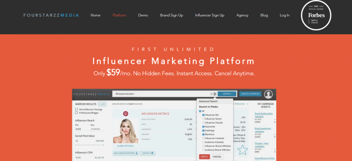 Influencer Marketing Platforms