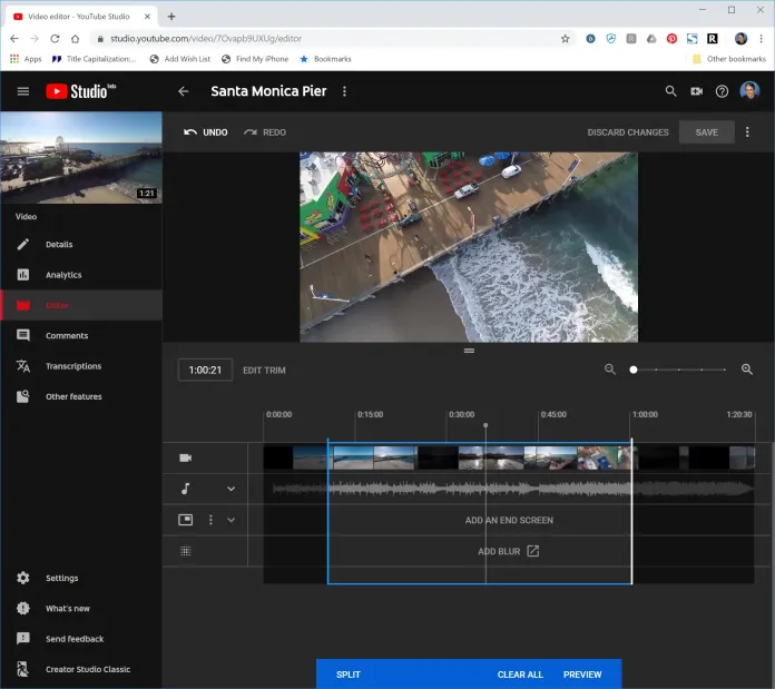 how to edit youtube videos