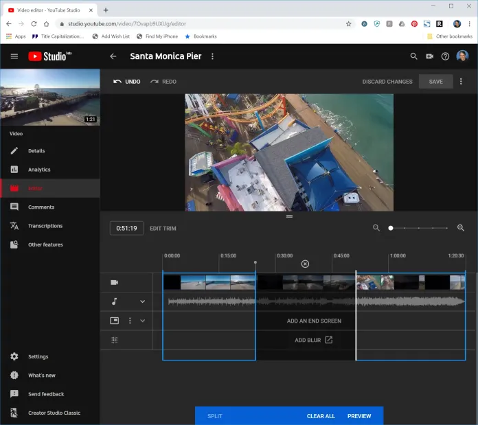 how to edit youtube videos