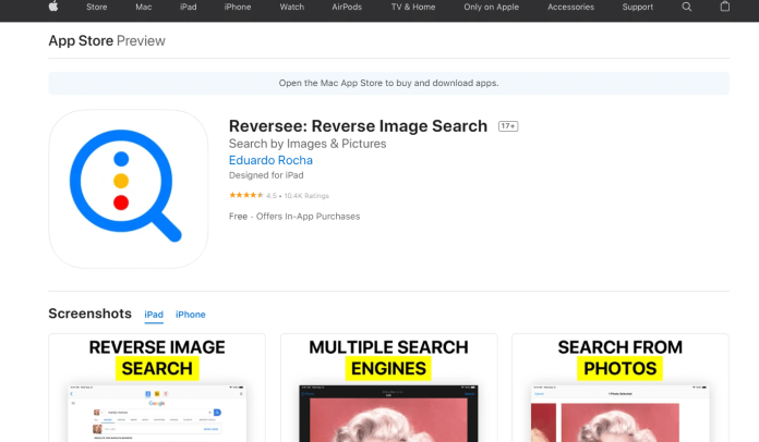 reverse image search