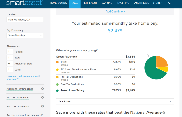 paycheck calculator