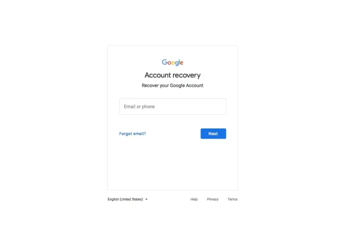 google password