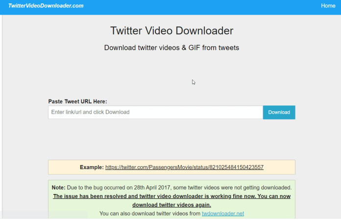 Twitter Video Download