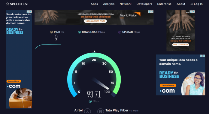 internet speed test