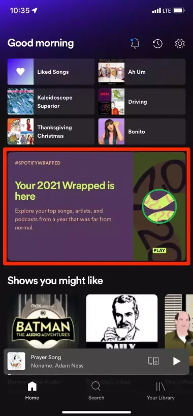 spotify wrapped