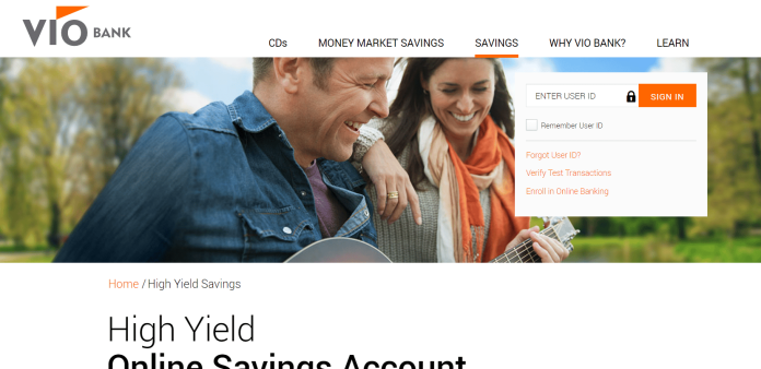 high yield savings account