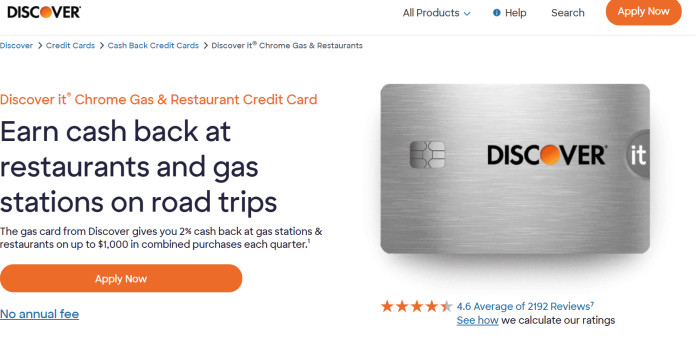 discover card