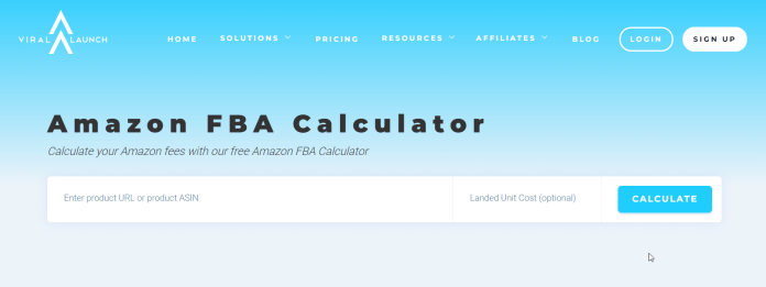 amazon fba calculator