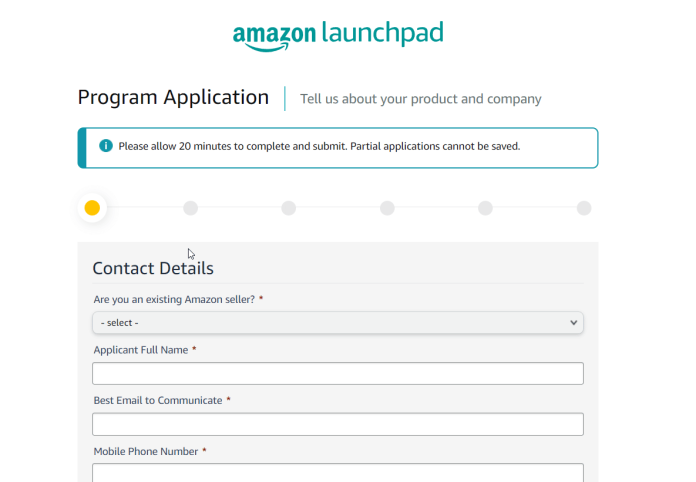 amazon launchpad