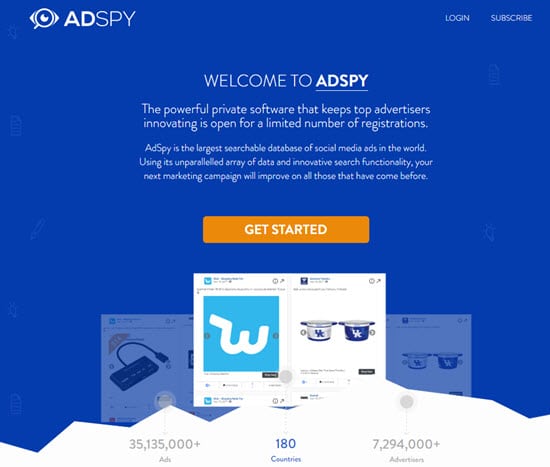 AdSpy Facebook 광고 스파이 소프트웨어