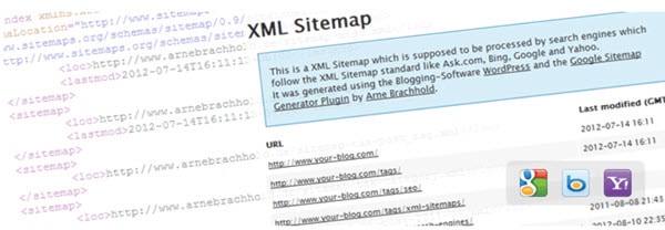 Google XML 사이트맵 WordPress SEO 플러그인