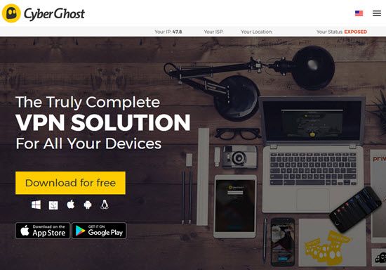 CyberGhost VPN Best VPN Service Providers