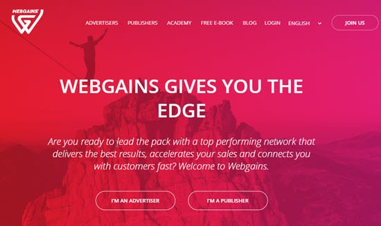 Webgains CPS Affiliate Network