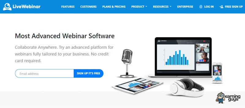 Software de webinar LiveWebinar