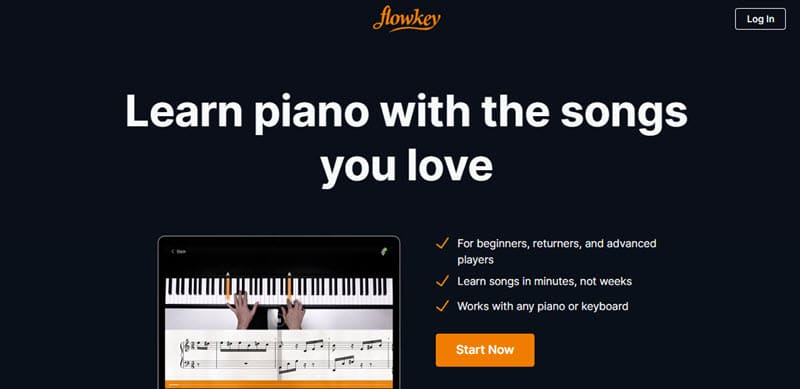 Program Afiliasi Flowkey untuk Piano