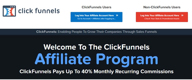 ClickFunnels 제휴 프로그램