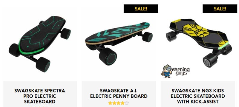 Swagtron Skateboard-Affiliate-Programme