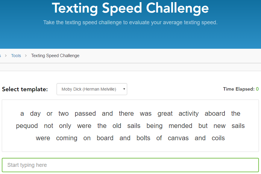 Texting Speed ​​Challenge Tool - คุณสามารถส่งข้อความ SMS จากโทรศัพท์ของคุณได้เร็วแค่ไหน?