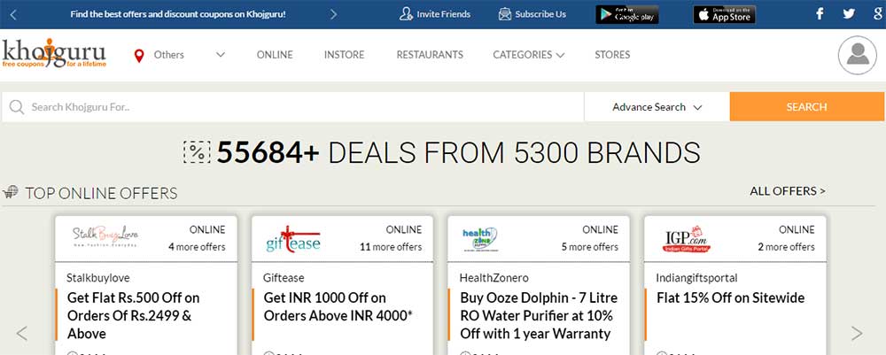 Deal-Websites in Indien