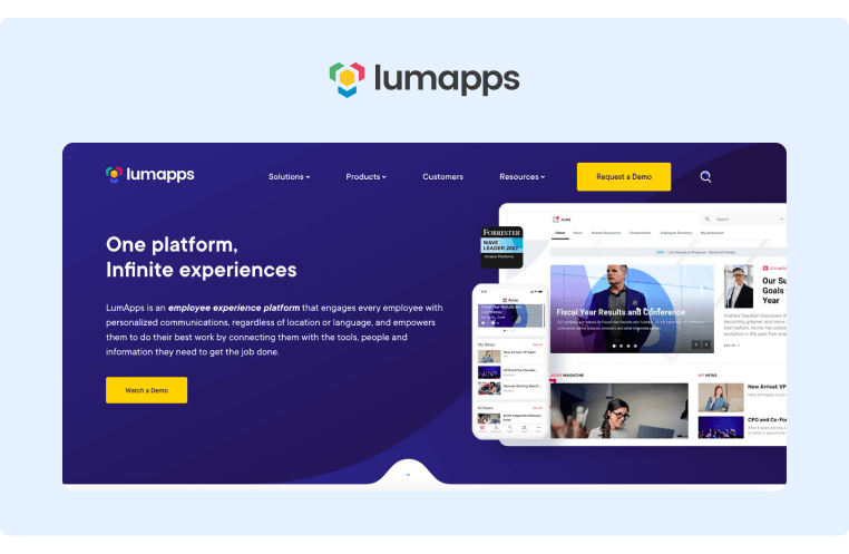 Platform Advokasi Karyawan - Lumapps