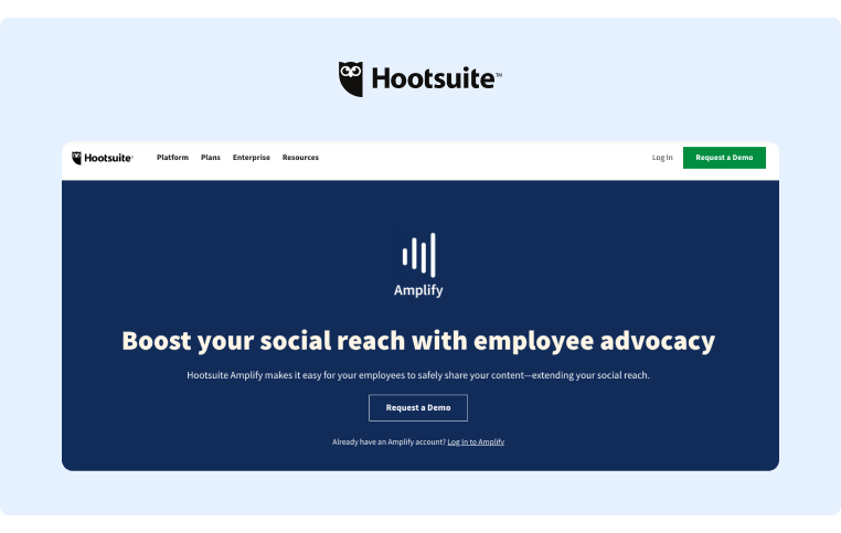 Platform Advokasi Karyawan - Hootsuite