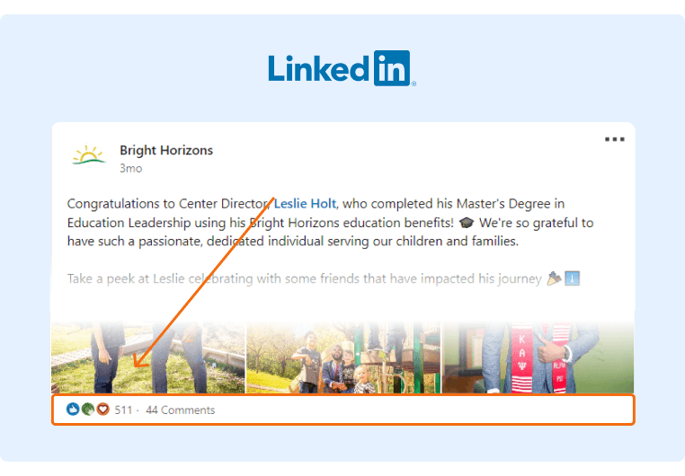 Contoh Posting LinkedIn - Bright Horizons-1